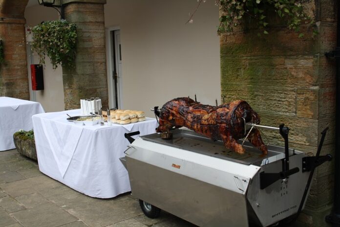hog roast machine